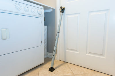 Commercial Adjustable Heavy-Duty Steel Door Security Bar