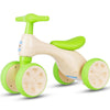 Baby Balance Bike No Pedal Bicycle Children Walker 4 Wheels w/ Sound & Storage