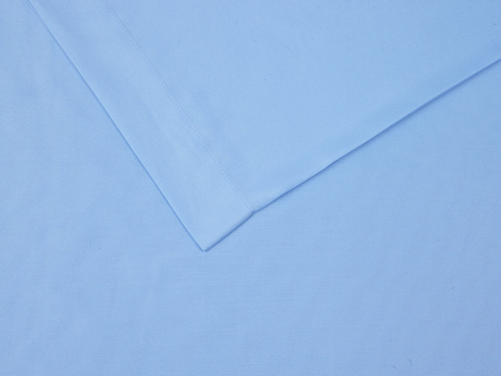 Basic Microfiber Twin Blue Sheet Set