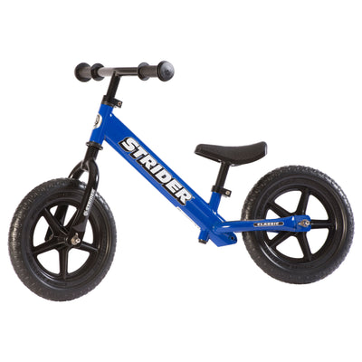 12 Classic Balance Bike, Ages 18 Months to 3 Years - Blue