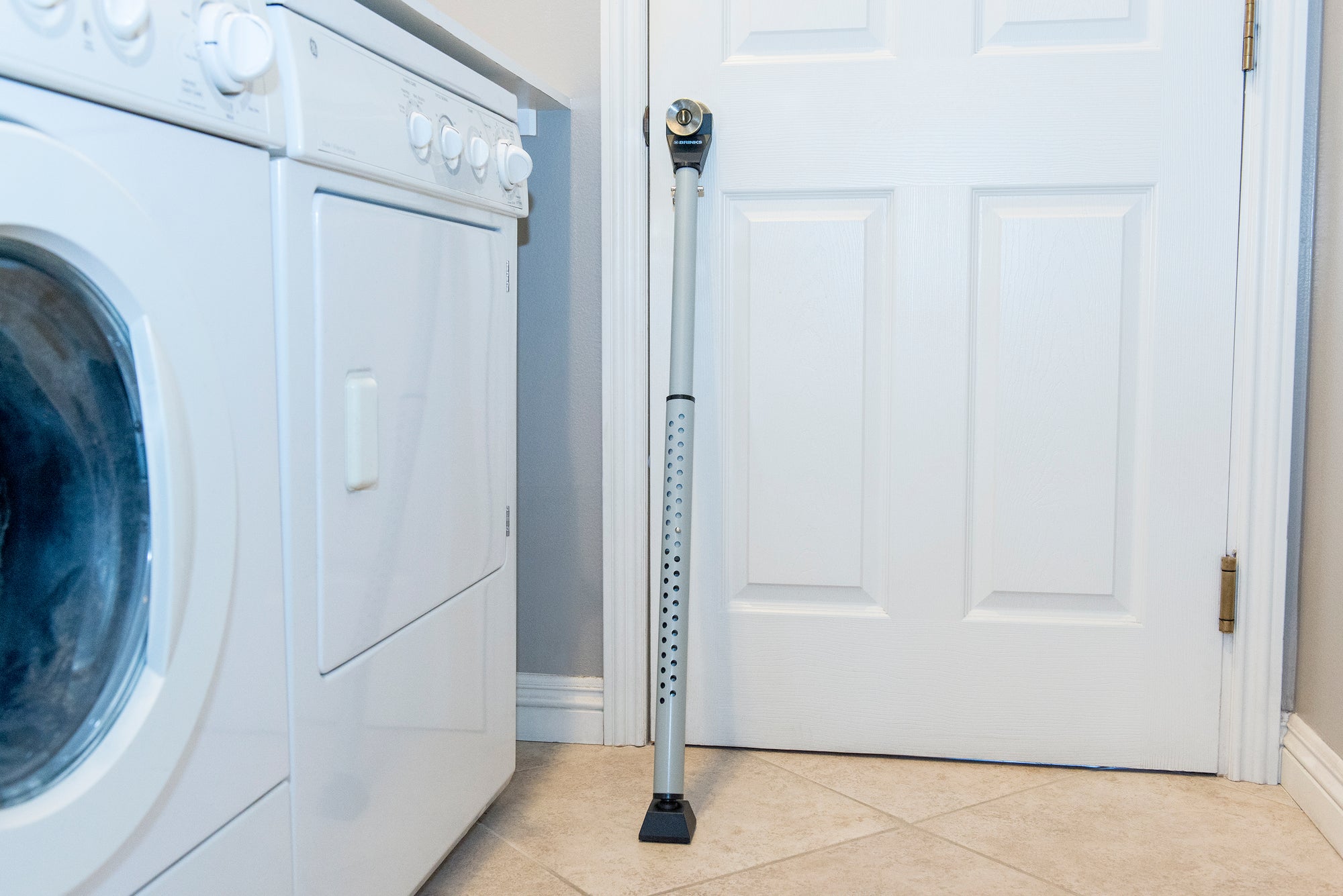 Commercial Adjustable Heavy-Duty Steel Door Security Bar