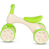 Baby Balance Bike No Pedal Bicycle Children Walker 4 Wheels w/ Sound & Storage